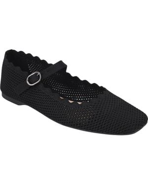 Pelle Moda Daely Mary Jane Flat - Black