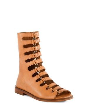 Seychelles Mainstage Strappy Buckle Boot - Brown