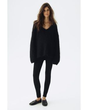 H&M Mama 2-Pack Jersey Leggings - Black
