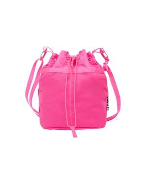 BABOON TO THE MOON Drawstring Crossbody Pouch - Pink