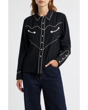 The Great The Western Shirt - Blue