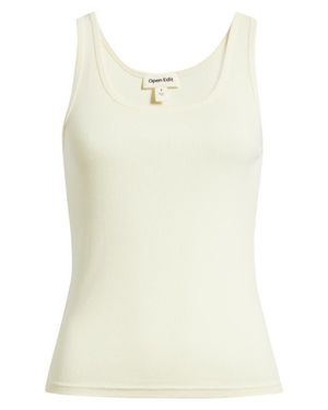 Open Edit Rib Tank - Natural