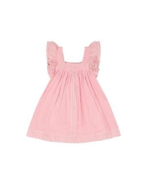 MER ST BARTH Serena Girls Tassel Dress - Pink