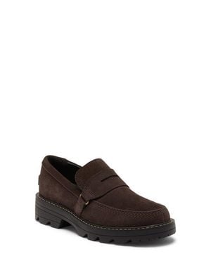 Sorel Revel Ave Leather Loafer - Brown