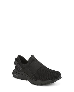 Ryka Jumpstart Knit Slip-On Sneaker - Black