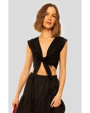 Whimsy and Row Valentina Top - Black