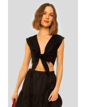 Whimsy and Row Valentina Top - Black