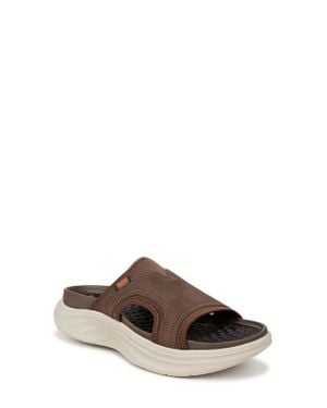 Dr. Scholls Feel Energy Recovery Slide Sandal - Brown