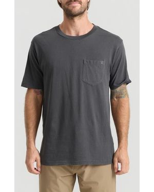 Roark Made To Fade Pocket T-Shirt - Gray