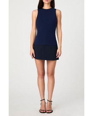 French Connection Azra Twill Miniskirt - Blue