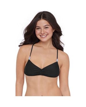 Stevie Sweetheart Bralette Bikini Top - Black
