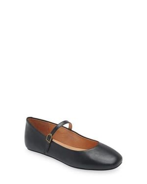 Chocolat Blu Agnes Mary Jane Flat - Blue