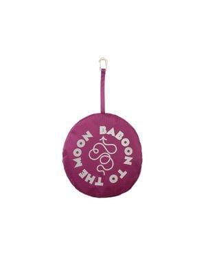 BABOON TO THE MOON Packable Tote - Pink