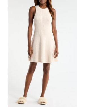 UGG Adela Rib Knit Minidress - Natural