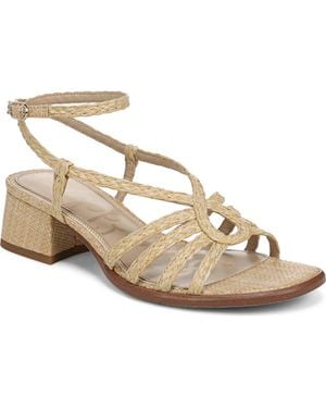 Sam Edelman Fletcher Ankle Strap Sandal - Metallic