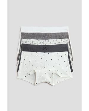 H&M 5-Pack Cotton Boxer Briefs - Multicolor