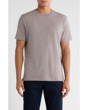 Robert Barakett Colson Mélange Stretch Pima Cotton T-Shirt - Gray