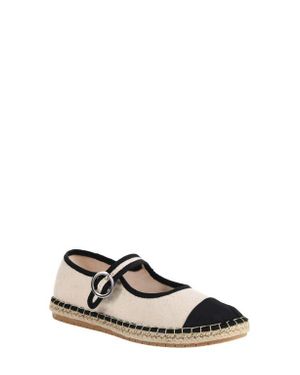 Chinese Laundry Palomaa Espadrille Mary Jane Cap Toe Flat - Natural