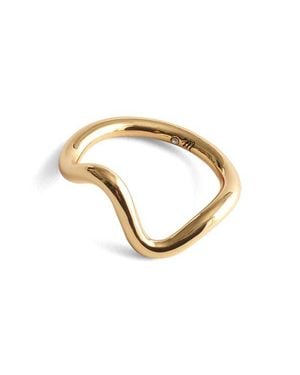 Madewell Wavy Ring - Metallic