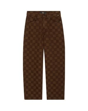 Vans Check-5 Baggy Pants - Brown