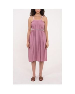 Aam The Label The Tie-Up Dress - Pink