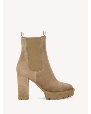 Gianvito Rossi Barry Bootie - Natural