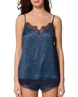 Simone Perele Satin Secrets Camisole - Blue