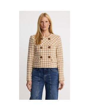Smythe Collarless Db Mini Jacket - Blue