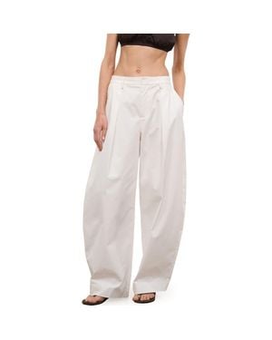 STAUD Elias Barrel Pants - Gray