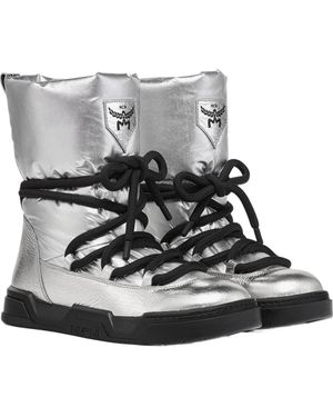 MCM Skyward Ankle Boots - Gray