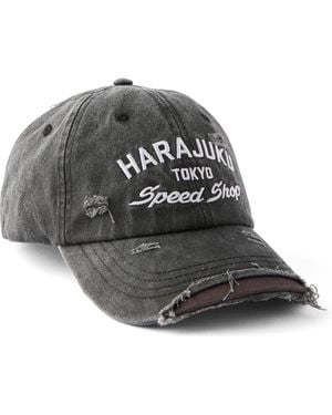 Cotton On Vintage Strap Back Hat - Black