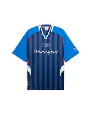 PUMA Bmw M Motorsport Lifestyle Short Sleeve Jersey - Blue