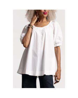 Frances Valentine Zonda Top - White