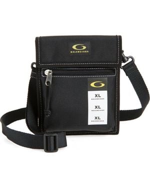 Balenciaga Explorer Crossbody Pouch - Black