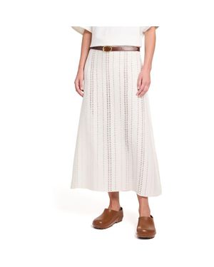 Twp The A-Line Unlined Skirt - White
