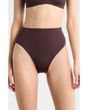 Left On Friday Hi Hi High Waist Bikini Bottoms - Multicolor