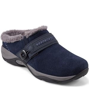 Easy Spirit Elinn Faux Shearling Mule - Blue