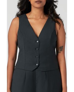 Aam The Label The Wool Vest - Black