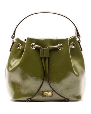 Frances Valentine Medium Minnie Leather Bucket Bag - Green