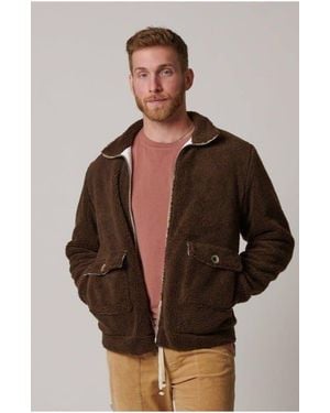 LEISURE LAB Fleece Jacket - Natural