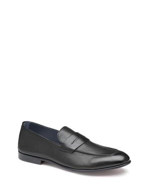 Johnston & Murphy Taylor Moc Toe Penny Loafer - Gray