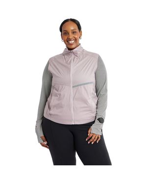 Oiselle Reflective Vigor Vest - Gray