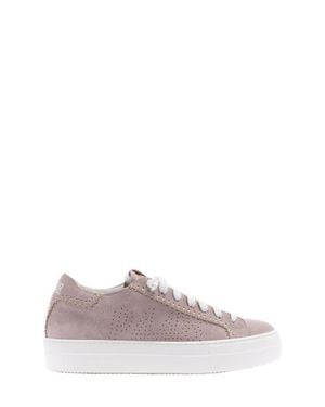 P448 Thea Platform Sneaker - Natural