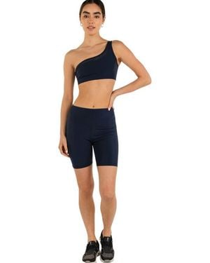 Rebody Active Incline Silkiflex High Waist Biker Short 6 - Blue