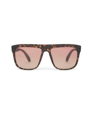 TOMS Jett 58Mm Shield Sunglasses - Black