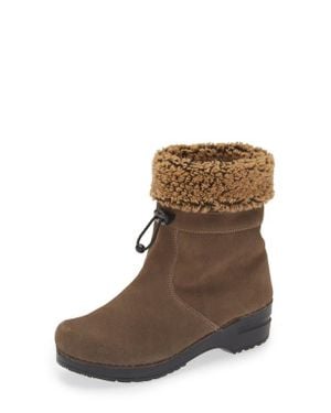 Sanita Yama Fleece Bootie - Brown