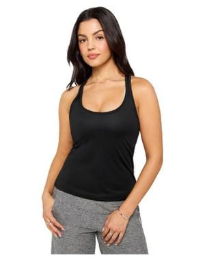 Fabletics Whisper Racerback Tank - Black