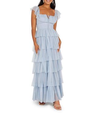 long tiered maxi dress Pinch Floral Tiered Maxi Dress – Leela and Lavender