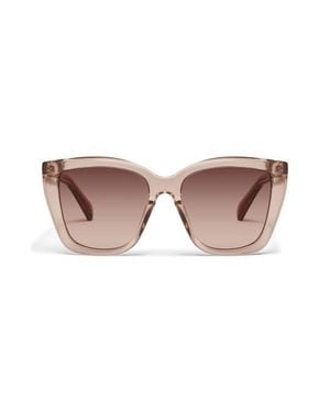 Quay See Ya 56Mm Gradient Square Sunglasses - Pink