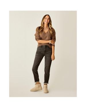 Carve Designs Carson Hi Rise Jean - Natural